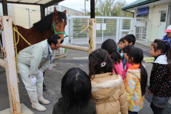 蹄鉄見学