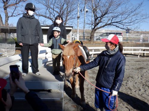 篠崎】12月障害者乗馬体験会を行いました。 - イベント・講座 - ポニー