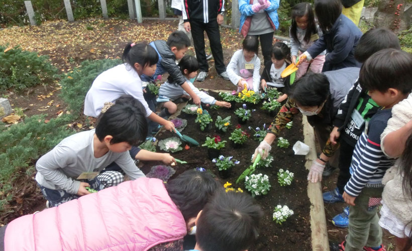 花とみどりの応援団